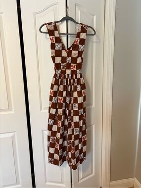 Toast checkered dress